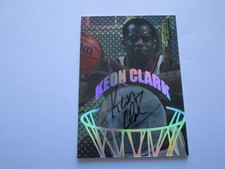 KEON CLARK 1998 EDGE PRO SIGNATURES AUTHENTIC AUTOGRAPH ROOKIE BASKETBALL CARD. rookie card picture