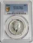 1964 Kennedy Half Dollar, PCGS PR64, Proof, Accented Hair Variety, Free Shipping
