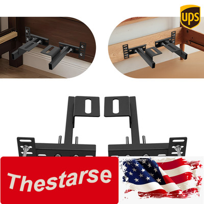 Headboard Brackets Kit for Adjustable Bed Base, Headboard Wall Mounting Brackets