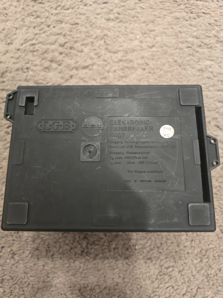 Control electrónico de velocidad escala LGB 5007 G - USADO/SIN CAJA/SIN CABLES Foto 4 de 4