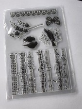 Clearstamps Silikon Stempel Kreise Scrapbooking