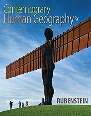 Contemporary Human Geography Paperback James M. Rubenstein