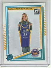 2025 Donruss WNBA Sarah Ashlee Barker Rated Rookie Base LA Sparks QTY
