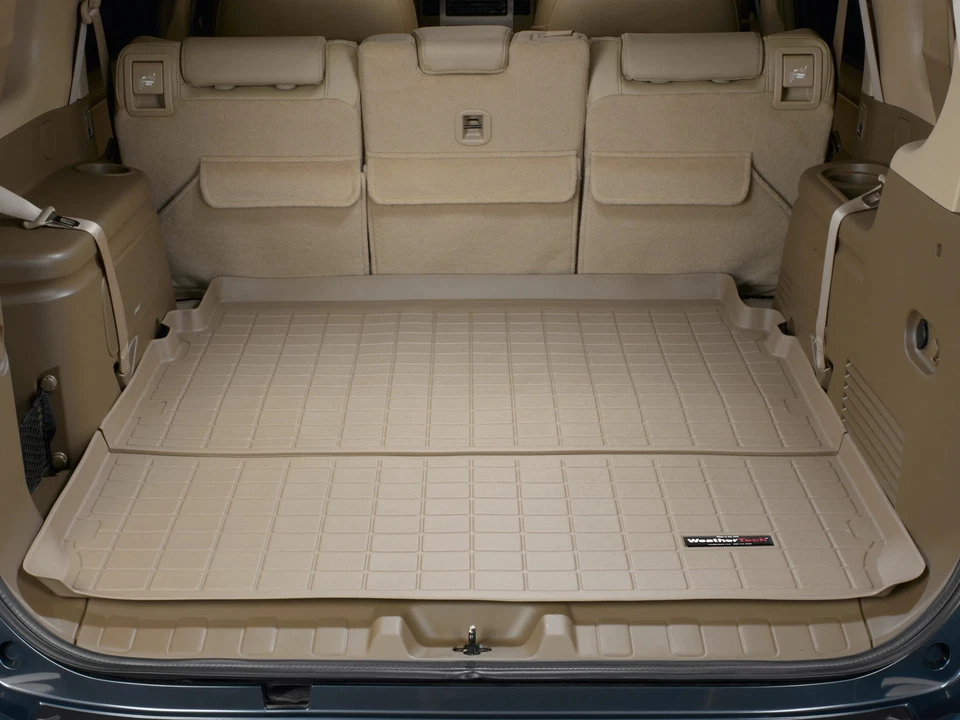 Alfombrilla de maletero WeatherTech Cargo Liner para QX/Armada Foto 2 de 4
