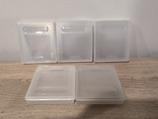 Official OEM Nintendo Game Boy Color Clear Plastic Cases Lot of 5