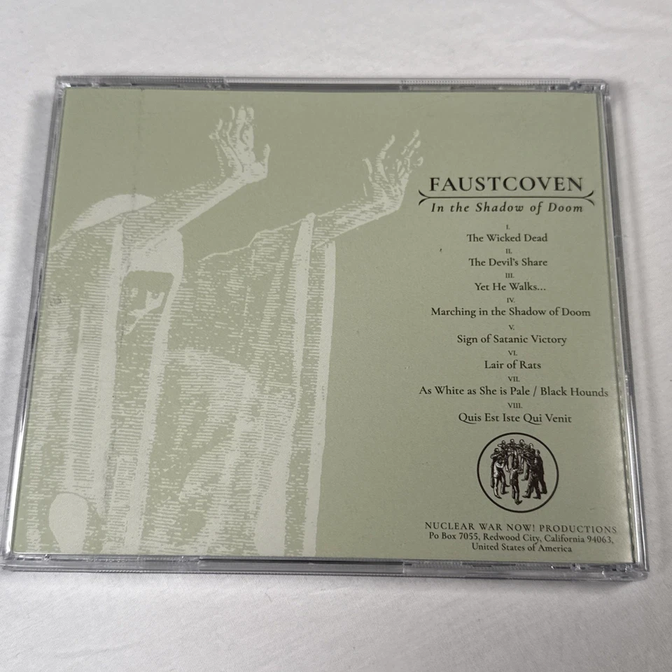 Faustcoven CD In The Shadow Of Doom Black Metal, Doom Metal ANTI-GOTH 396 Foto 4 de 4