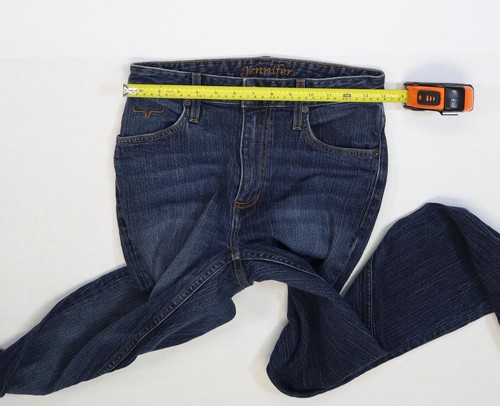 Kimes Ranch Jennifer Jeans Womens 2/32 Blue Flare Bootcut Western Made USA Denim - Picture 5 of 10