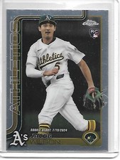 2025 Topps  Chrome Update  Rookie Debut-Jacob Wilson Card# USC150