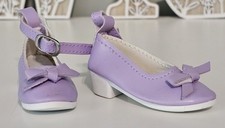 1/3 SD BJD Doll Shoes Purple Leather Smart Doll Dollfie Dream Size