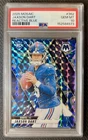 2025 Panini Mosaic Jaxson Dart Reactive Blue PSA 10 Color Match! #362 Giants