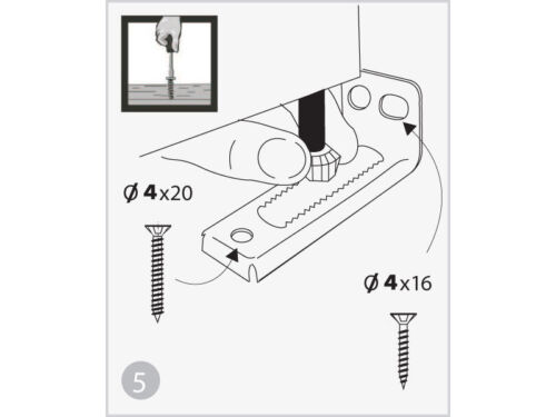 Folding Door Gear Track For Bi-Folding Doors 806mm Long (2 Doors) - Apollo - Picture 8 of 9