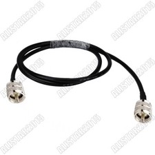 UHF PL259 Male to UHF PL-259 Male Plug Connector Lot RF Coax Cable RG58 for WiFi
