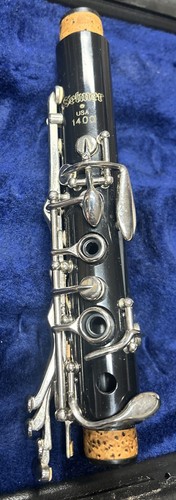 SELMER 1400 Made in USA Bb Student Clarinet Original Case Excellent Condition - Picture 3 of 22