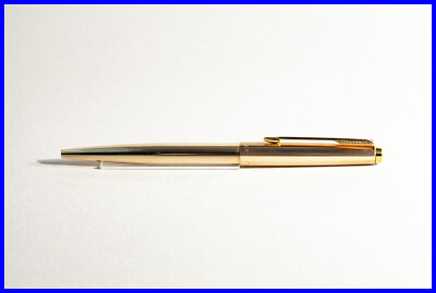 PARKER 61 MkII FINE PIN STRIPE PATTERN 12K Rolled Gold G.F.