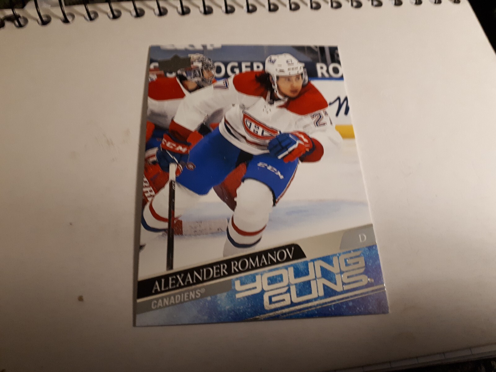 2020-21 UD YOUNG GUNS ALEXANDER ROMANOV - 455