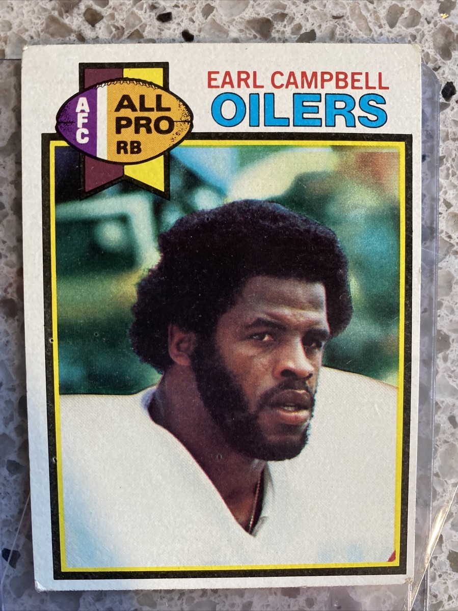 1979 Topps #390 Earl Campbell NFL Houston Oilers Running Back