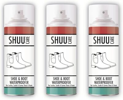 300ml SHUU Pflege Schuh Reiniger Leder Canvas Stoff Stiefel Reinigt Schutz Spray