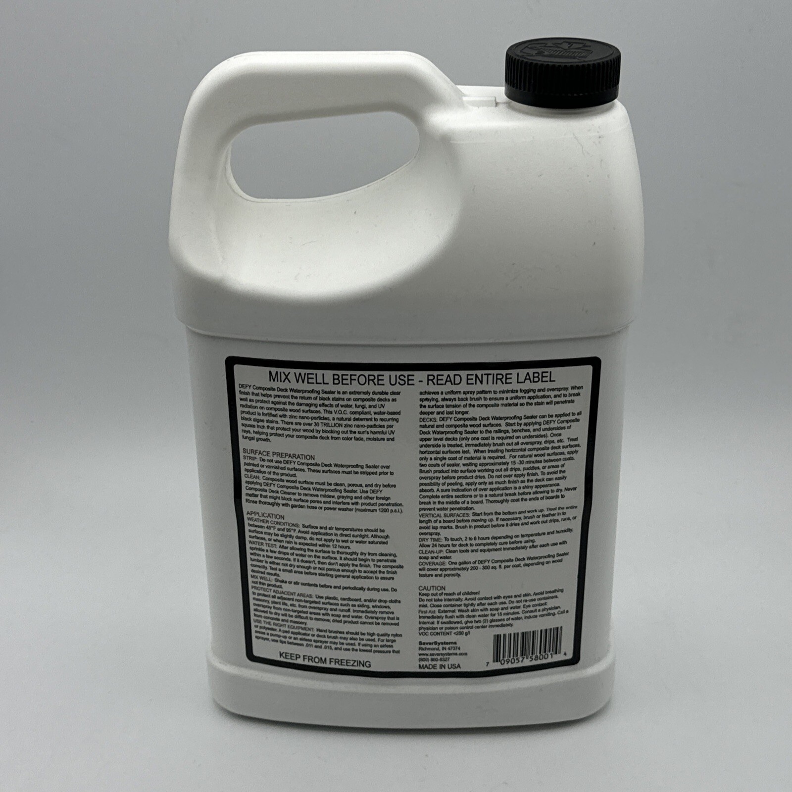 DEFY Composite Deck Waterproofing Sealer gal eBay