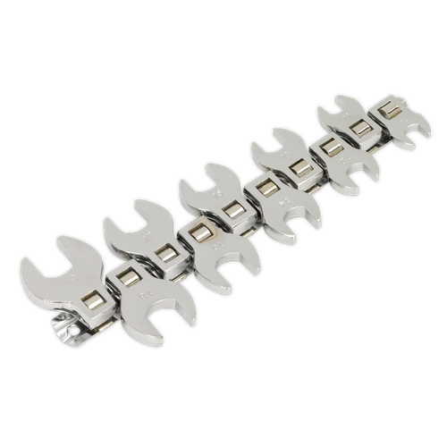 Crow's Pie Open-End Llave Set 10pc 1cmSq Unidad Métrica - Sealey S0866 Nuevo