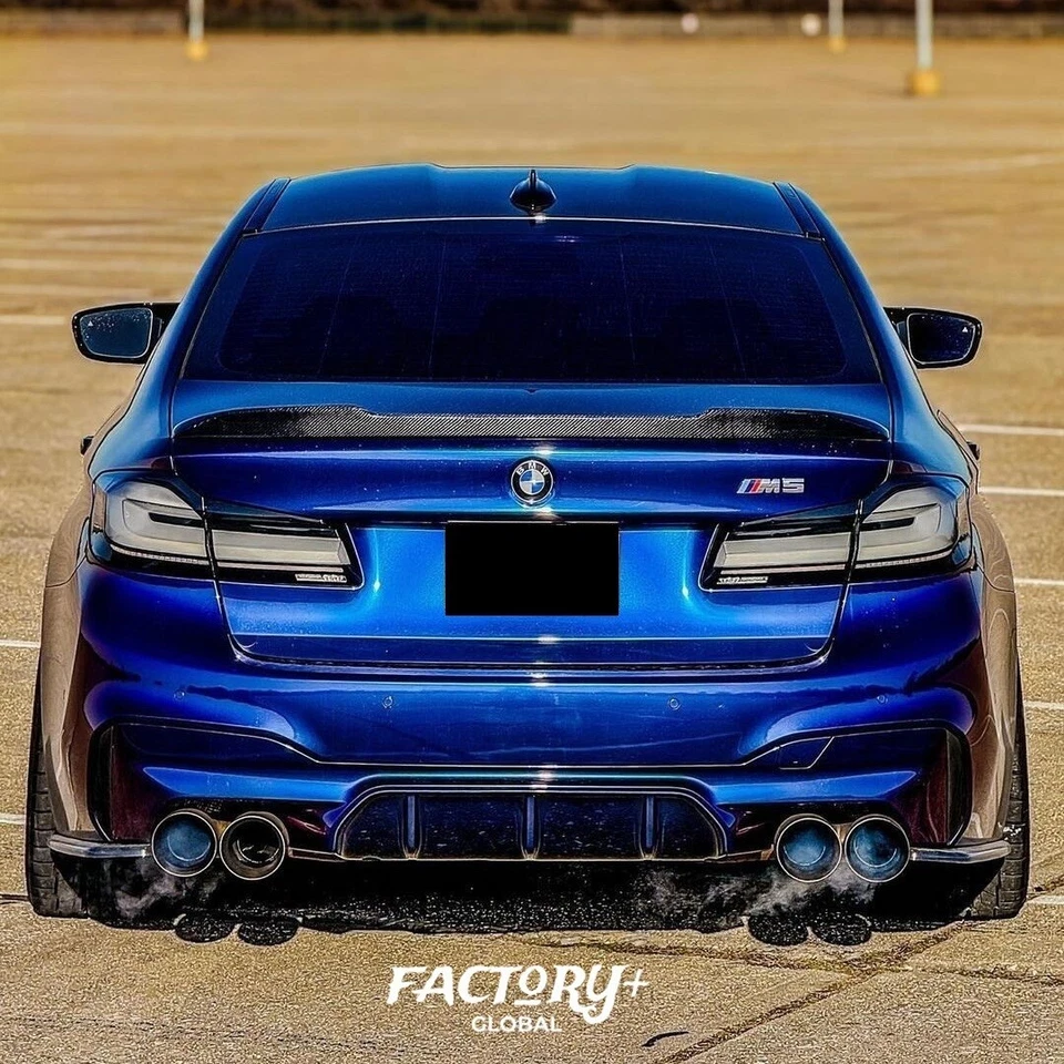 Kit de luces traseras LED blancas ahumadas para BMW G30 G38 M5 F90 520i 530i 540i 2017-2020 Foto 4 de 4