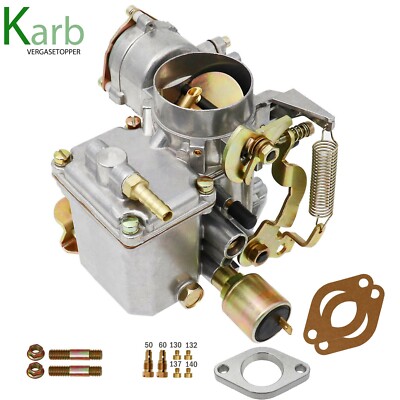 39mm Better Performance 39 PICT-3 Carburetor 12V fits VW Bug GHIA 1.6L Type 1
