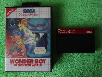  Sega Master System Spiel : Wonder Boy in Monster World 