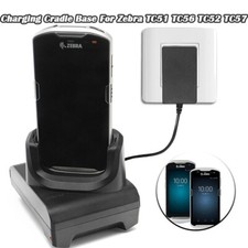 1-Slot Battery Charging Cradle Base Adapter For Zebra TC51 TC56 TC52 TC57