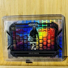 Solo Sikoa 2024 Panini Prizm WWE #16 Premium Box Set Pandora Prizm #/199