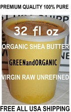 RAW AFRICAN SHEA BUTTER ORGANIC VIRGIN UNREFINED Highest Quality 100 32oz/ 2 Lb