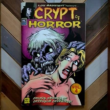 RARE Crypt of Horror #4 VF/NM (AC 2007) High Grade 1950s Pre-Code POWELL BRIEFER