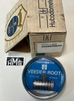 0777717-624   Veeder-Root 624 Revolutions per Mile Hubodometer  - NOS