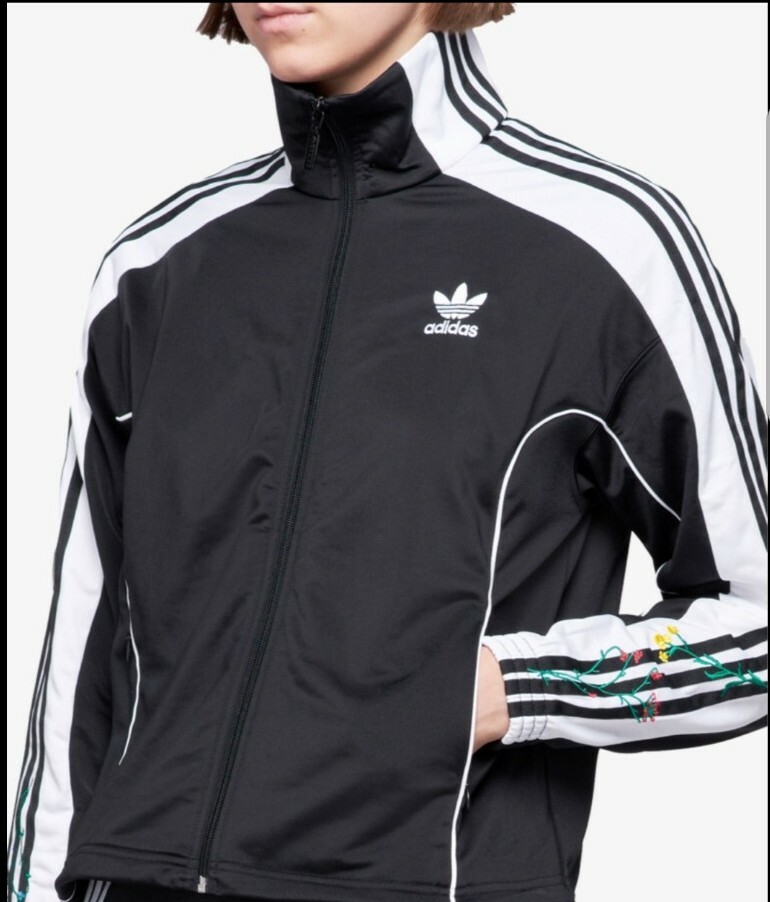 Women's Adidas Originals X Farm Floral Track Top Jacket ED4780 | eBay