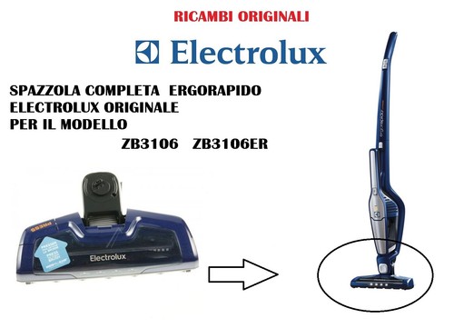 SPAZZOLA COMPLETA ASPIRAPOLVERE ERGORAPIDO ELECTROLUX ZB3106 ZB3106ER CON  RULLO | eBay