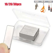 10/20/30x Strong 30x10x3mm Rare Earth Neodymium N45 Rectangular Powerful Magnets