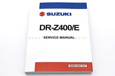Service Repair Manual DR-Z400/E 2000-2007 OEM Suzuki Maintenance Book #O286