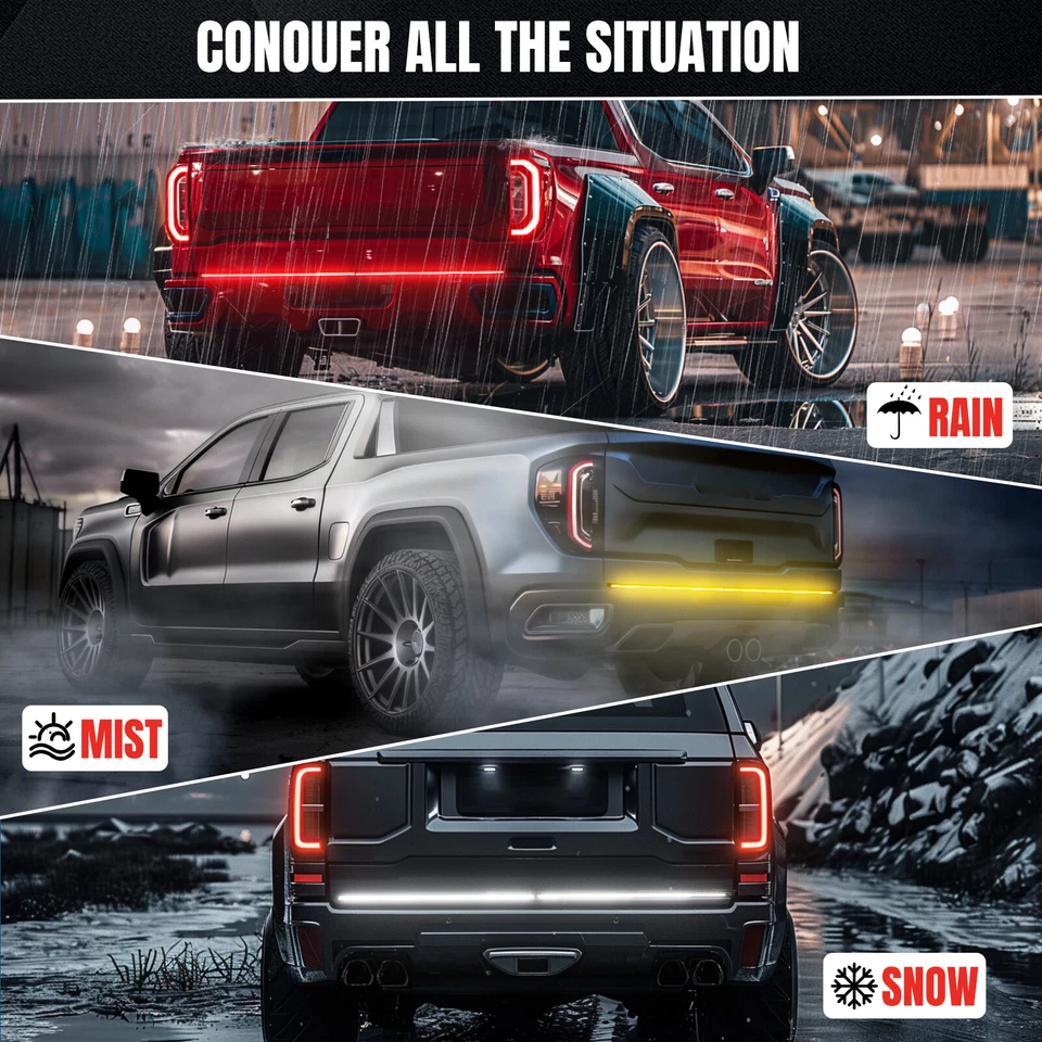 Tira LED señal de giro luz freno techo para Bentley Continental GT 60" Foto 3 de 4