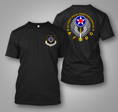 Air Force Special Operations Command AFSOC - custom t-shirt tee