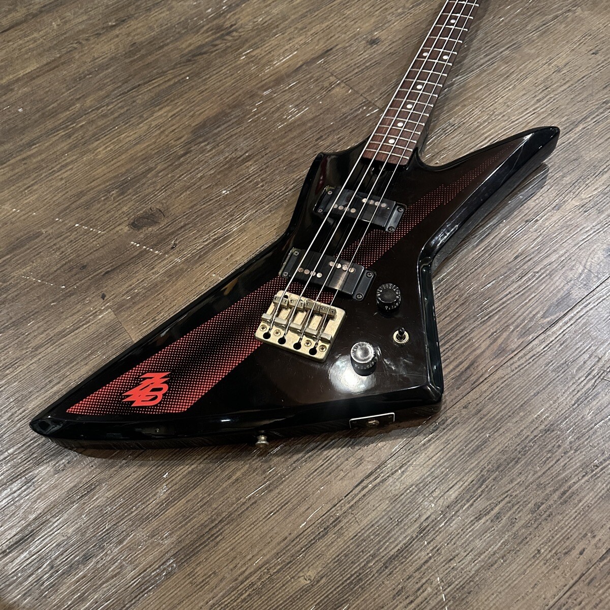 Aria Pro II ZZB DELUXE 1983 Black Made in Japan Electric