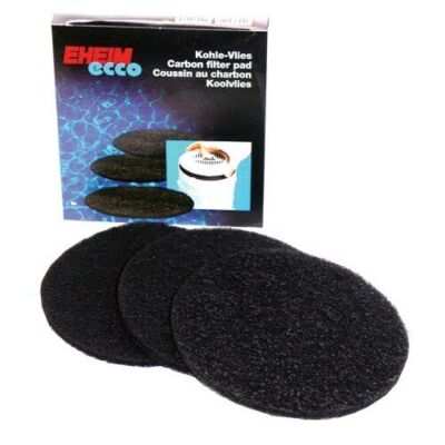 RA Carbon Filter Pads for Ecco Canister Filters - 3 pk