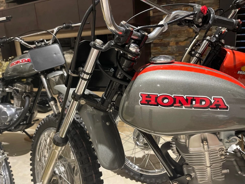 1973 Honda XR75 K0 (17500-116-670QN ) tanque de gasolina tanque de combustível novo de fábrica XR-75. - Imagem 4 de 4