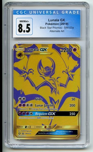 Lunala-GX graded CGC 8.5 for sale on eBay