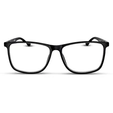 Best-Rated TR-90 Matte Large Frame Reading Glasses Men Strong & Durable Readers