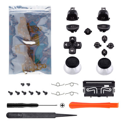 Multi-Colors Luminated Buttons Thumbsticks LED Kit for PS4 CUH