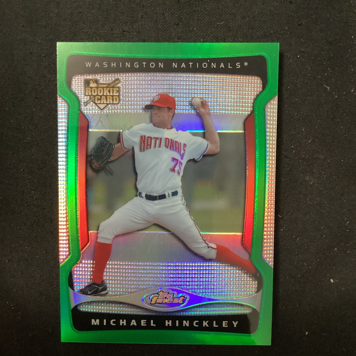 2009 Topps Finest Green Refractor /99 Mike Hinckley #131 HZ13 | eBay