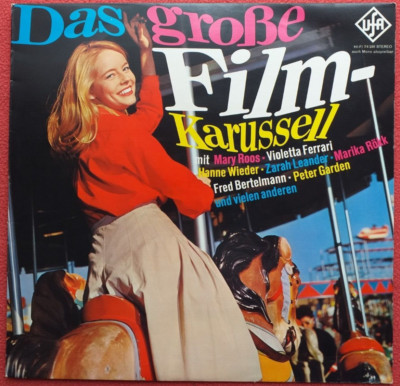 Das große Filmkarussell LP Vinyl Mary Roos / Fred Bertelmann / Peter Garden uvm