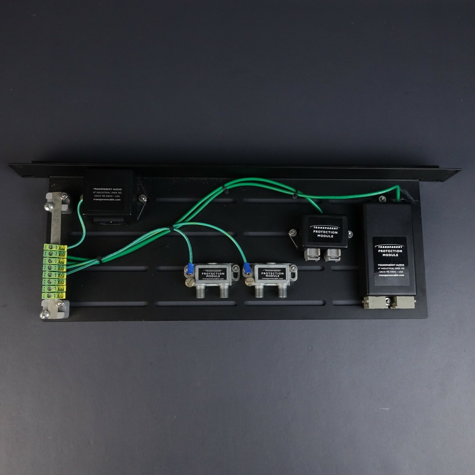 Transparent Modular Source Protector Audio Network & Coax Cable Surge