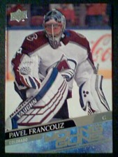 PAVEL FRANCOUZ  20/21 AUTHENTIC UDS1 YOUNG GUNS CARD  SP