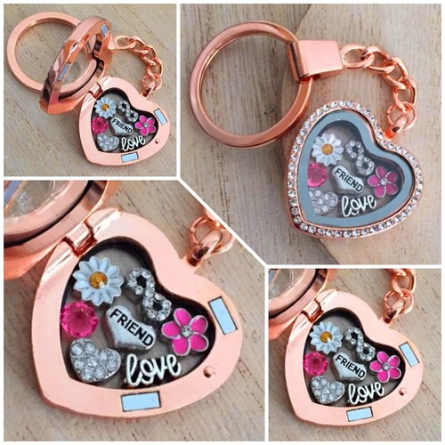 Geburtstagsgeschenke Herz Medaillon Schlüsselanhänger für Mama Freundin Tochter Nan Muttertagsgeschenk - Bild 4 von 12