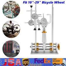 Platform Bike Wheel Hub Display Stand Bicycle Repair Truing Mechanic Tool New