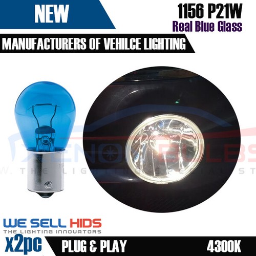 2x Super White Lumen BA15S 382 182 P21W 1156 DRL 21W Halogen Bulbs Natural - Picture 3 of 3